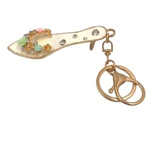 Enamel 3D shoe 👠 Keychain